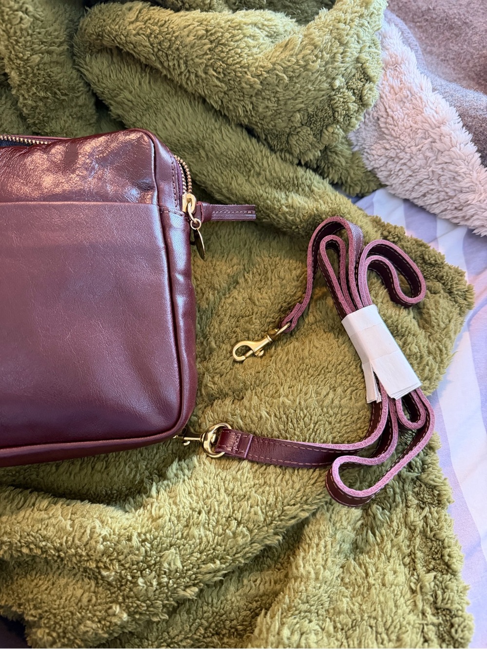 NEW. | Clare V. - Mirabel plum clutch - Picture 2 of 5
